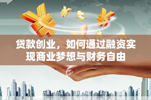 泰州贷款创业，如何通过融资实现商业梦想与财务自由