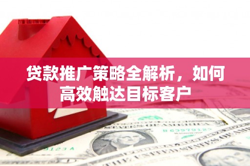 泰州贷款推广策略全解析，如何高效触达目标客户