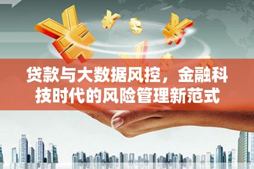 泰州贷款与大数据风控，金融科技时代的风险管理新范式