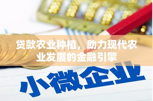 泰州贷款农业种植，助力现代农业发展的金融引擎