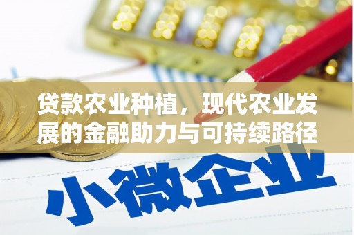 泰州贷款农业种植，现代农业发展的金融助力与可持续路径