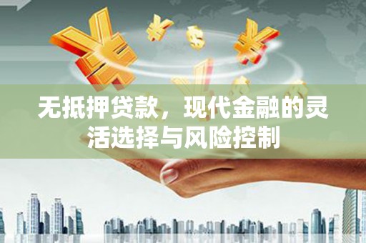 泰州无抵押贷款，现代金融的灵活选择与风险控制