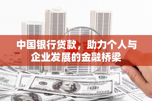 泰州中国银行贷款，助力个人与企业发展的金融桥梁