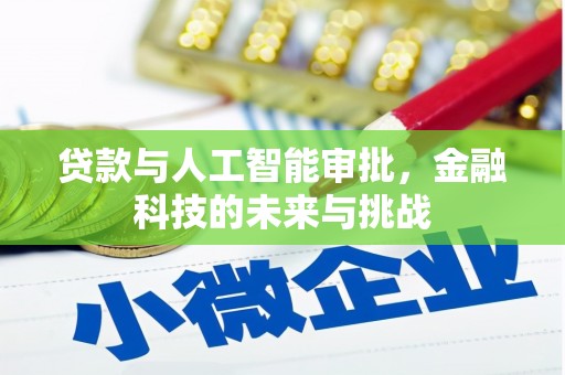 泰州贷款与人工智能审批，金融科技的未来与挑战