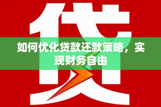泰州如何优化贷款还款策略，实现财务自由