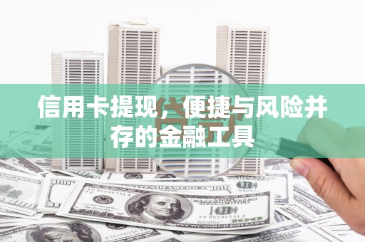 泰州信用卡提现，便捷与风险并存的金融工具