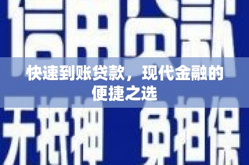 泰州快速到账贷款，现代金融的便捷之选