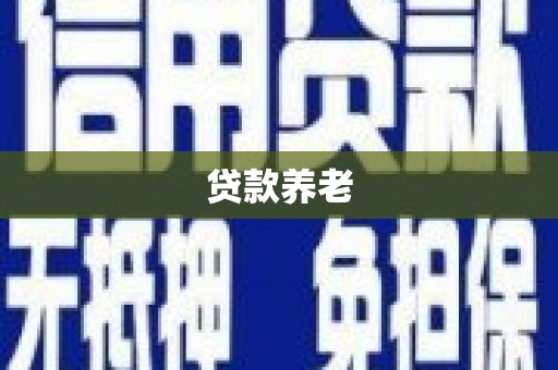 泰州贷款养老