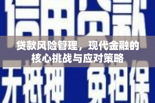 泰州贷款风险管理，现代金融的核心挑战与应对策略