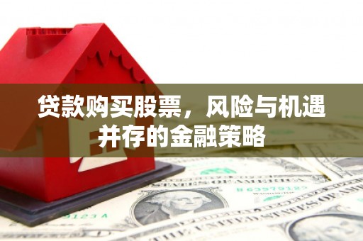 泰州贷款购买股票，风险与机遇并存的金融策略