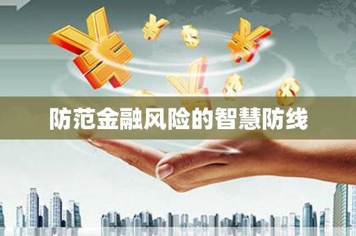 泰州防范金融风险的智慧防线