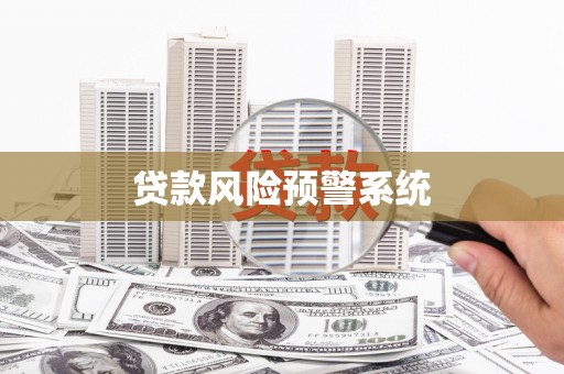 泰州贷款风险预警系统